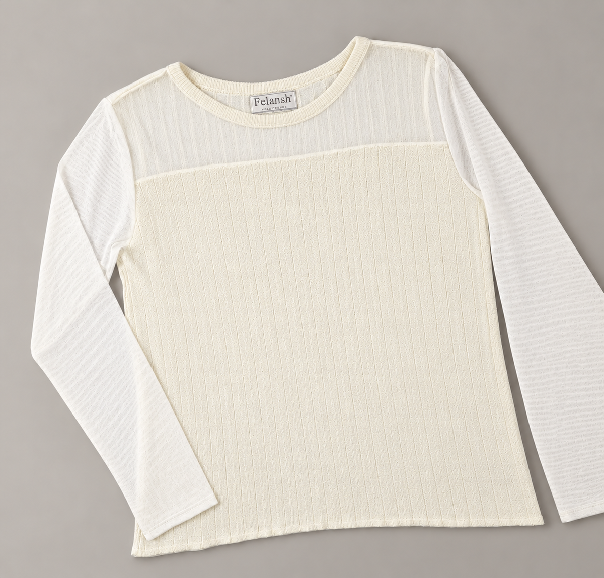 Sweater Cuello Redondo