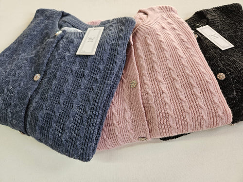 Cardigan Strass