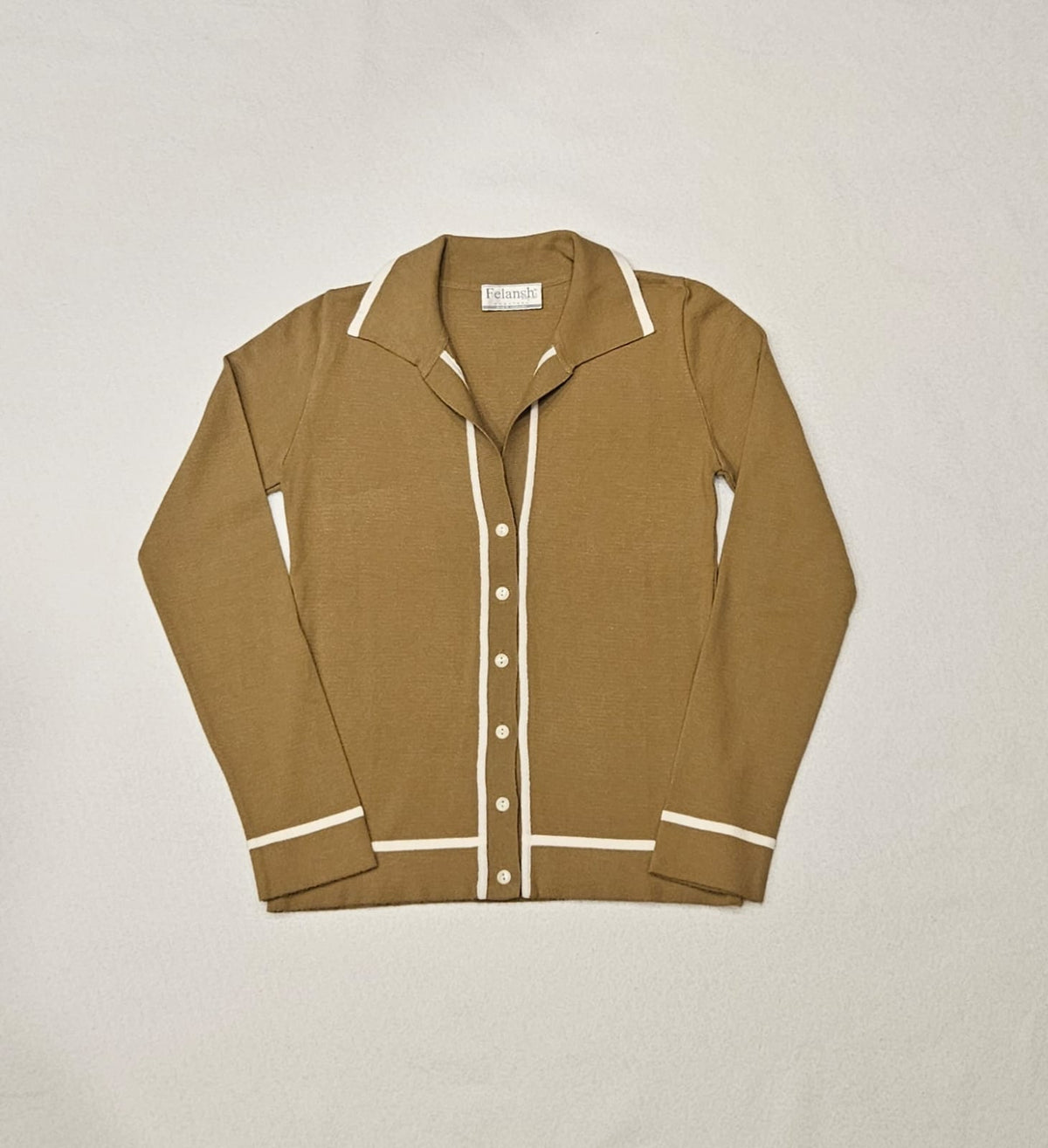 Cardigan Cuello Chomba